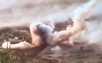 ВСУ уничтожили позиции террористов «ДНР»: видео