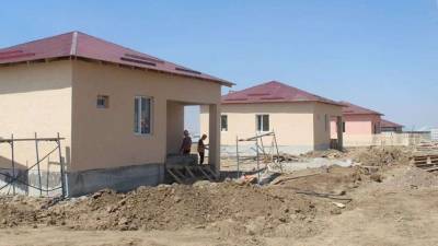 42 новых дома в пострадавшем от ливней Толебийском районе Туркестанской области сдадут до начала августа