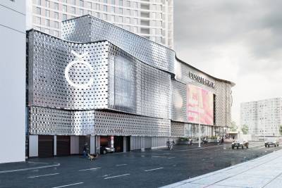 Фасад торгового центра «Сокольники» украсят металлическим «оперением птиц»