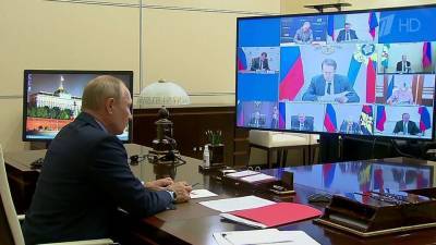 Владимир Путин обсудил с постоянными участниками Совета безопасности России положение на границе Армении и Азербайджана