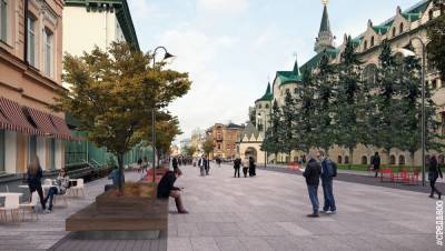 Деревья в кадках и новые скверы: как преобразится улица Большая Покровская