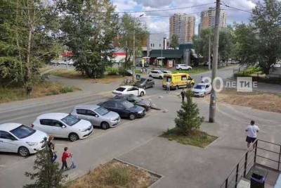В Казани на «зебре» сбили 12-летнего велосипедиста