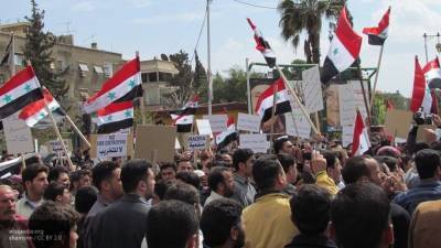 Организаторы протестов в Сирии являются сотрудниками американского ЦРУ