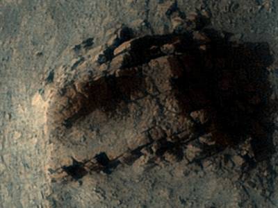 Уфолог обнаружил на Марсе руины загадочного сооружения
