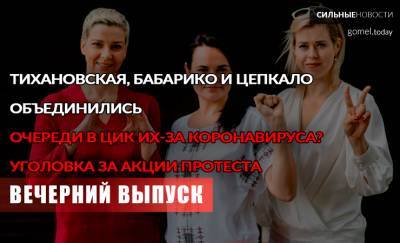 В Гомеле отпустили осуждённых на 3 суток после акции протеста 14 июля. Интервью. «Вечерний выпуск»