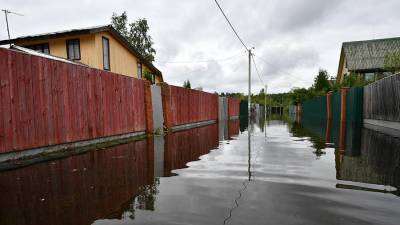 В ставропольском селе ливень подтопил около 100 домов