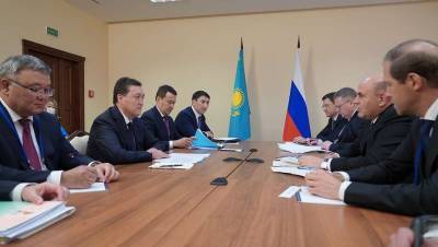 Аскар Мамин принял участие в заседании Евразийского межправительственного совета в Минске