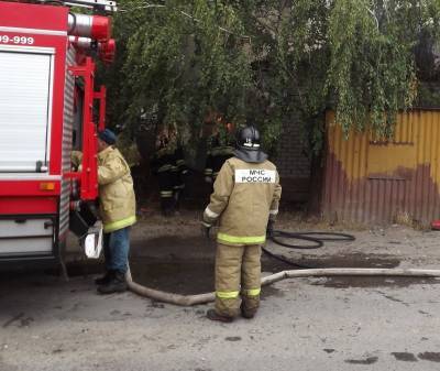 В Барыше сгорела квартира, спасено семь жильцов
