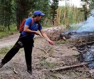 Предприниматель из Башкирии собрал команду и отправился в Бурзянский район тушить лесной пожар
