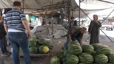 В пригороде Алеппо достраивают новый рынок