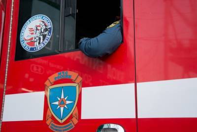 На М-2 «Крым» в Тульской области вспыхнул «Камаз»