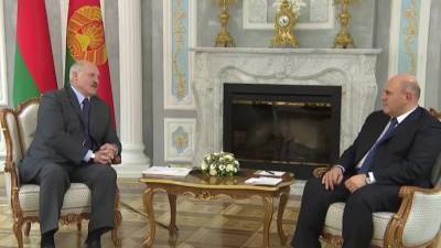 Лукашенко пообещал рассказать Мишустину о "странных вещах" на выборах