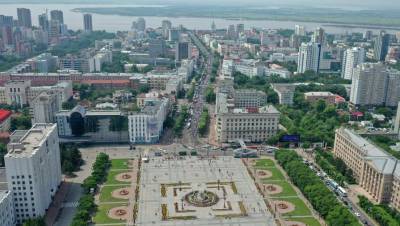 В Хабаровске несанкционированная акция собрала 10 тыс. участников