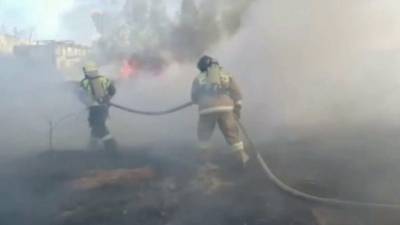 В Ханты-Мансийском автономном округе продолжают борьбу с природными пожарами