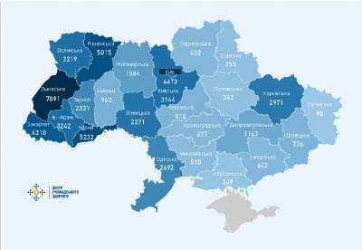 В Украине выросло количество заболевших Covid-19
