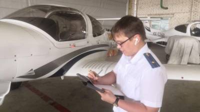 В Ульяновске во время тренировочного полета оторвалась дверь самолета