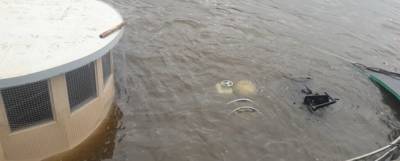 Топливо с затопленного в Красногорске судна попало в Москву-реку