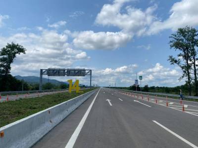 В Гурии открыли еще один участок скоростной автомагистрали Восток-Запад