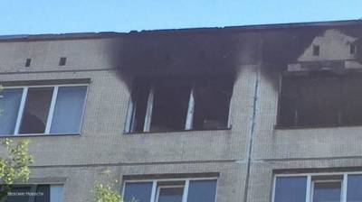 Два человека сгорели заживо при пожаре в Колпино