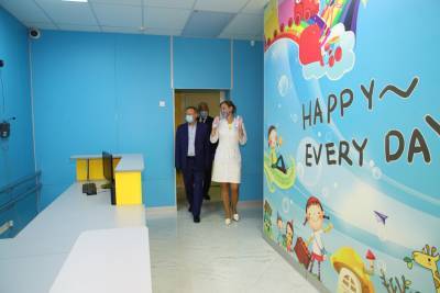 Завершено строительство детской поликлиники на Тихоокеанской улице