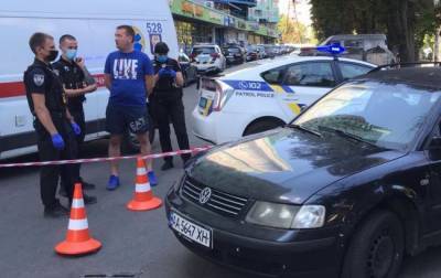 Перестрелка в Киеве: досталось водителю такси