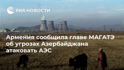 Армения сообщила главе МАГАТЭ об угрозах Азербайджана атаковать АЭС