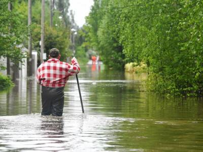 В районе Можайска и Наро-Фоминска из-за ливней затопило несколько десятков дач