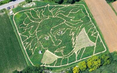 В Германии появился гигантский портрет Бетховена