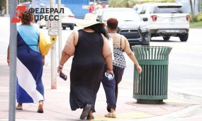 Названы регионы России с наибольшей распространенностью ожирения