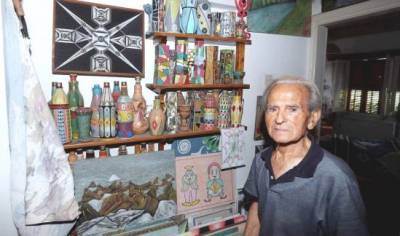 Ресайклинг-арт: как кипрский пенсионер стал современным художником