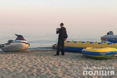 В Одессе на море водный скутер убил отдыхающего