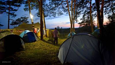 Крым оказался наиболее благоприятным регионом для палаточного отдыха