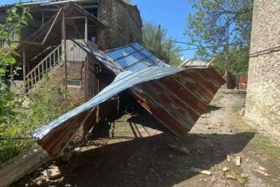 В Кахетии продолжают подсчитывать ущерб от стихии – повреждены более 200 домов