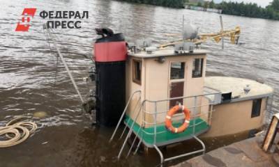 Роспотребнадзор проверил Москву-реку после затопления буксира