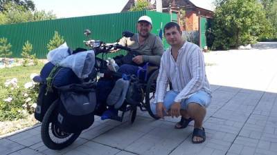 Житель Урала отправился на инвалидном кресле в Крым