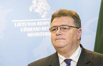 Линас Линкявичюс: Литва рассматривает варианты санкций против белорусских властей