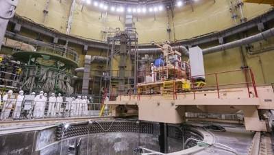 На ЛАЭС стартовала загрузка ядерного топлива на новом энергоблоке