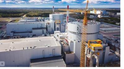 На Ленинградской АЭС начали процесс запуска нового энергоблока