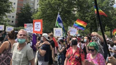 В Берлине прошёл русскоязычный парад ЛГБТ