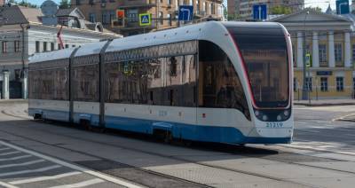 Трамвай "Аннушка" после реконструкции путей в столице запустят на новом маршруте