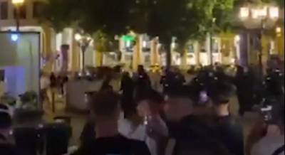 Во Франции произошла массовая драка на вечеринке (видео)
