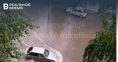 После дождя в Казани затопило несколько улиц