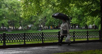 Москвичей предупредили о дождливом начале недели
