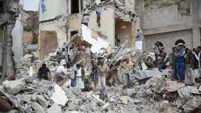 Возглавляемая Саудовской Аравией коалиция нанесла удары по Йемену