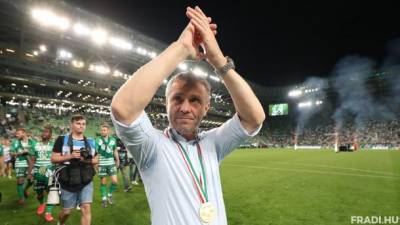 Реброва признали лучшим тренером сезона в Венгрии