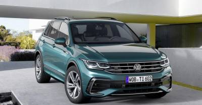 Обновленный Volkswagen Tiguan: «цифровой» интерьер, R-версия и заряжаемый гибрид
