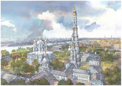Даянов: Достроить Смольный монастырь в Петербурге по планам Растрелли – актуальная задача