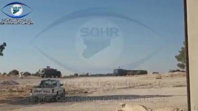 Опубликовано видео российской военной колонны в Сирии - piter.tv - Россия - США - Сирия - Айн-Исса