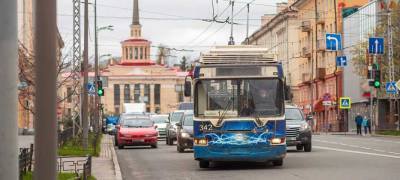 В Петрозаводске изменилось движение троллейбусов №1
