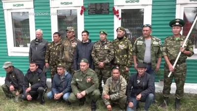 В Башкирии открыли мемориальную доску солдату, погибшему после службы в Чечне